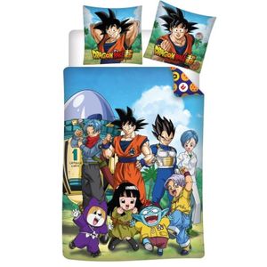 Anime Dragon Ball Super Goku Bettwäsche 2tlg. Set 135-140x200 65x65