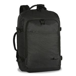 Carry On Backpack funktioneller Reiserucksack geeignet als Flugzeug Handgepäck, Farbe:anthrazit