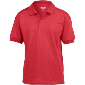 Gildan DryBlend Kinder Polo-Shirt BC1422 (S) (Rot)