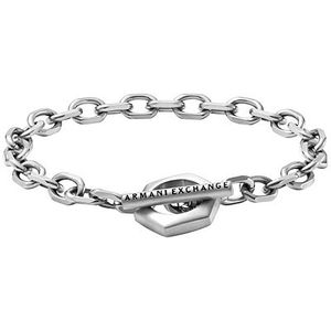 Armbanden   Kettenarmband Armani Exchange Silber   Kollektion Logo - mann