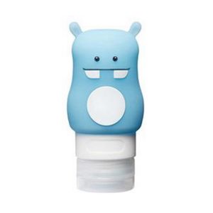 Cartoon Tier süße tragbare Silikon -Reiseflaschen Kosmetik Shampoo Container-3#