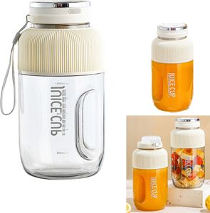 Przenośna sokowirówka elektryczna 1200 ml, 75,00 W, mała wyciskarka do owoców do użytku domowego