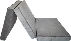 Premium Schlafauflage VW Caddy Kombi Life 200x120x10 cm Dunkelgrau Klappmatratze Bett Matratze Mayaadi-Home