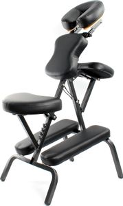 Toboli Klappbarer Massagestuhl bis 200kg Tragbarer Wellness und Tattoostuhl mit Transporttasche