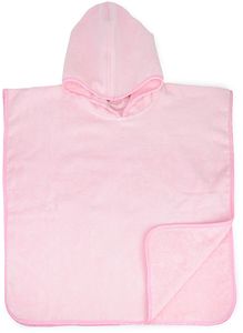 The One Baby-Badetuch Baby Poncho Rosa Light Pink onesize