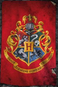 Harry Potter Poster Hogwarts Flag 91,5 x 61 cm
