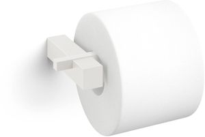 ZACK Edelstahl Toilettenpapierhalter CARVO WC Rollenhalter weiß 40810