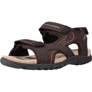 Geox Uomo Strada Sandalen Braun EU 43 Mann Braun EU 43