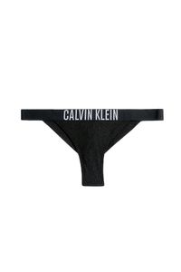 CALVIN KLEIN JEANS Dámské plavky Nylon Black GR81591 - Velikost: L