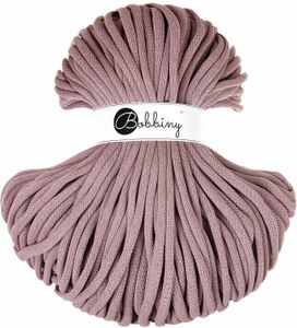 Bobbiny Jumbo 9 mm 100 m Mauve Sznurek