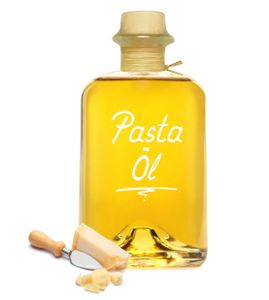 Pasta Öl 0,5L wie herzhafter italienischer Hartkäse VEGAN  Rapsöl hocherhitzbar