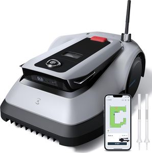 ECOVACS GOAT G1-800 Mähroboter 800㎡ ohne Begrenzungskabel, vollautomatischer kartierender Rasenroboter, Ultra-Weitband+Vision+GPS-Positionierung