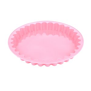 Silikon Tortenbodenform Backform Tortenboden Obstkuchen Kuchenform Kuchenbackform Rosa