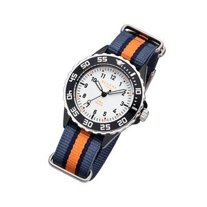 Regent robuste Uhr für Kinder und Jugendliche blau/orange BA-385