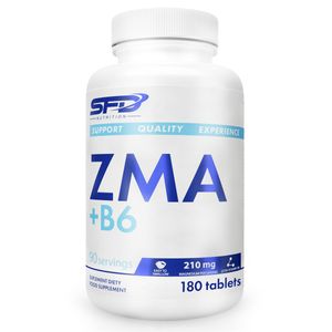 Přípravek na podporu imunity - SFD ZMA + B6, 180 tablet.