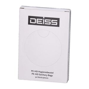 DEISS Universal Hygienebeutel, 56941 - 30 Beutel - Packung  | Packung (25 Beutel)