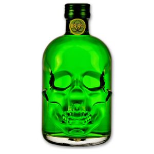 Grüner Absinth Antitoxin Skull Totenkopf Flasche (0,5l) 89.9 % Alkohol