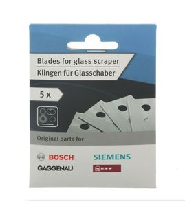 Bosch Ersatzklingen für Glasschaber Keramikflächen Glaskeramik 17000335