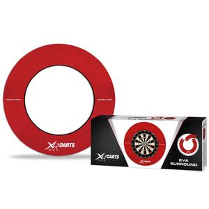Šipky XQmax Dartboard Surround Catch Ring EVA Red QD7300420