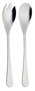 Salatbesteck - Edelstahl - 30 cm - 2-teilig