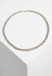 Urban Classics Necklace With Stones silver - UNI