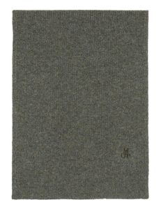 Marc O'Polo Schal Knitted Scarf Graphite Grey Melange grau