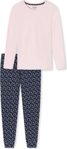 Schiesser Damen Schlafanzug langarm rosé Stück Gr. 048