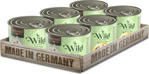 LEONARDO mit Wild + extra Filet, 6x200 g - Katzenfutter Nassfutter Katze