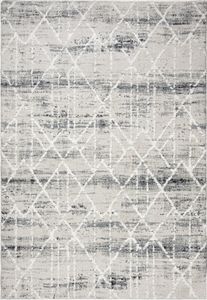Mazovia Dywan Nowoczesny Geometryczny - Salon, Sypialnia, Jadalnia, Biuro - Średnie Runo - Prostokąt - Abstrakcyjny Vintage Diament - 240x330 cm