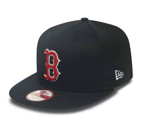 New Era Snapback Cap MLB Boston Red Sox Team 9Fifty Blau Rot , Cap:S/M