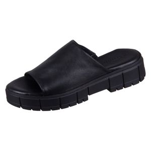 Tamaris Damen Pantolette in Schwarz, Größe 41