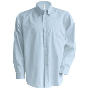 Pánská košile Kariban s dlouhým rukávem, snadná údržba RW719 (3XLarge) (Oxfordská modrá)