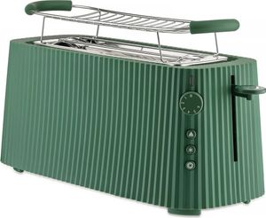 Alessi Plissee-Toaster – Grün – 1700 W – von Michele De Lucchi – MDL15 GR