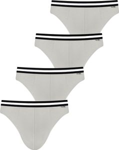 NUR DER unterhose unterwäsche basic klassisch Baumwolle Stretch hellgrau M (Herren)