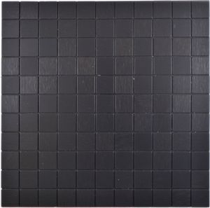 Mosani MOS200-L3B, Mosaik, Metall, Schwarz, Indoor, Rechteck, 290 mm