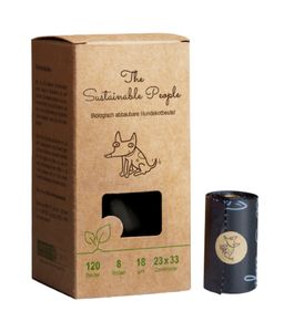 TSP Hundekotbeutel Comfort | kompostierbare Kotbeutel Hund | 120 Stück | The Sustainable People