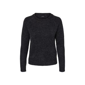 Dámský svetr VMDOFFY Regular Fit 10201022 Black MELANGE, S