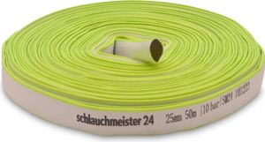 Ø 1 Zoll - 25 mm, 50 Meter Industrieschlauch | Bauschlauch | Flachschlauch