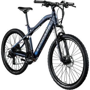 Zündapp Z898 E-Bike E Mountainbike 27,5 Zoll Pedelec 170 - 190 cm Hardtail MTB 24 Gang dunkelblau