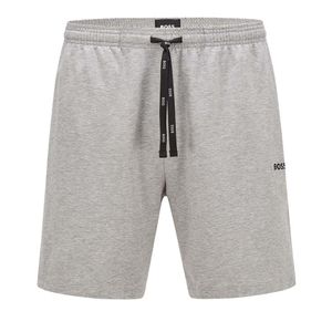 BOSS Herren Mix & Match Short Pants Logostickerei Grau Blau Schwarz Grau L