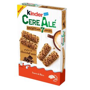 Ferrero Kinder Biscotti Cere Alé Getreidekekse 7 Cerealien mit Schokolade
