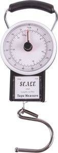 Ashley Gepäckwaage mit Maßband – 34 kg – Schwarz Ashley Gepäckwaage mit Maßband – 34 kg – Schwarz