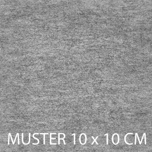 Teppichfliesen Selbstklebend Grau - Muster 10 x 10 cm - Teppichboden Bodenbelag - Nadelfilz Fliese