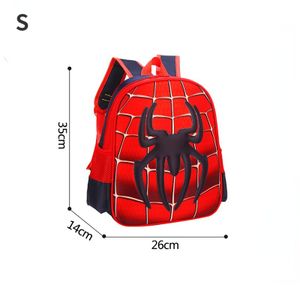 Marvel Spiderman Captain America Kinder 3D Schultasche Cartoon Rucksack Jungen Schulrucksack Kinder Kindergarten Taschen