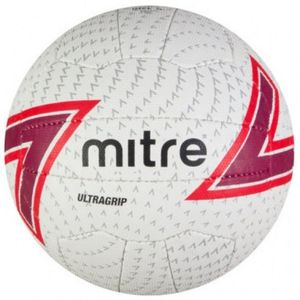 Mitre - "Ultragrip" Netzball CS251 (5) (Weiß/Rot/Schwarz)