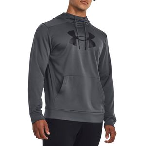 Under Armour Herren Fleece Big Logo Hoodie - 1379743, Farbe:Dunkelgrau, Textil:XL