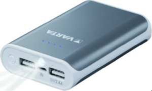 Varta Powerpack 6000 Akkuladegerät 6000 mAh Grau, Weiß