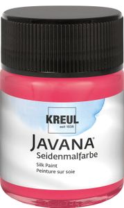 KREUL Javana Seidenmalfarbe, 50 ml Rot