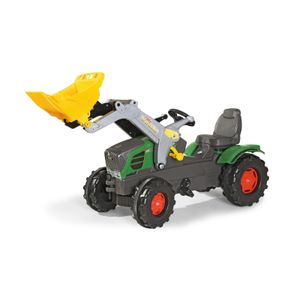 rolly toys Farmtrac Fendt 211 Vario Trettraktor mit Trac Lader, Maße: 142x53x81 cm; 61 105 8