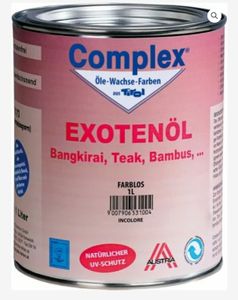 Complex - Exotenöl - Bangkirai, Teak, Bambus, etc.